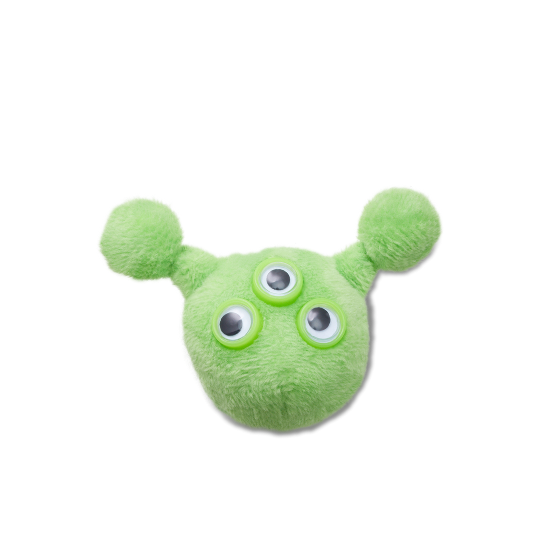 JIBBITZ™ FUZZY FRIENDLY ALIEN