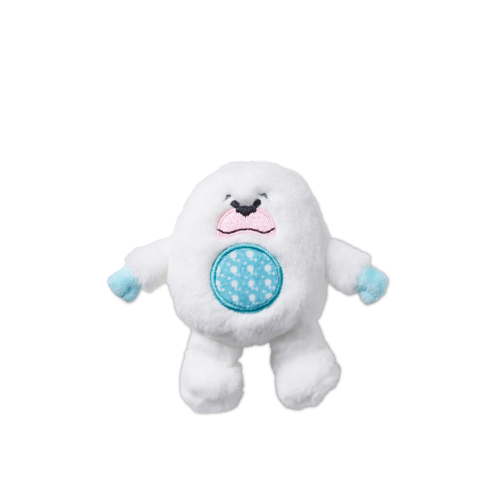 JIBBITZ™ FUZZY YETI WITH SQUISH TUMMY