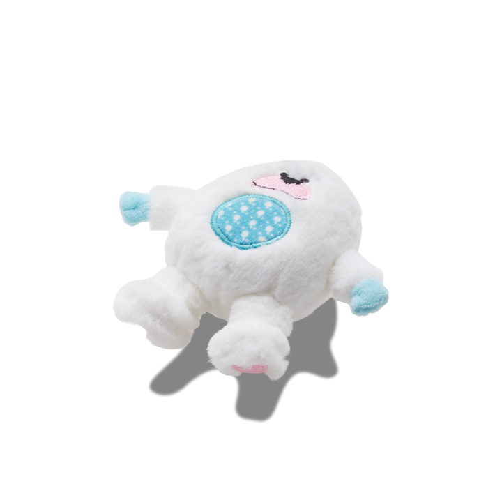 ตัวติดรองเท้า JIBBITZ™ FUZZY YETI WITH SQUISH TUMMY