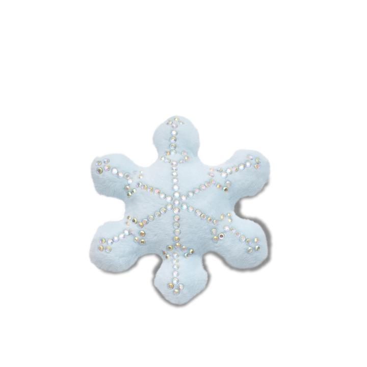 JIBBITZ™ PLUSH STUDDED SNOWFLAKE