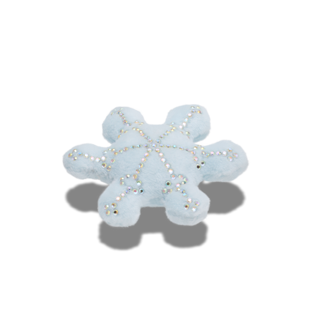 JIBBITZ™ PLUSH STUDDED SNOWFLAKE