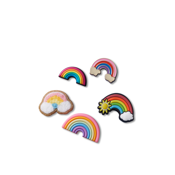 JIBBITZ™ LOTTA RAINBOWS 5 PACK