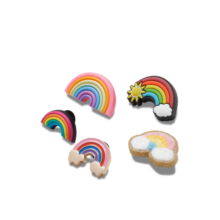 JIBBITZ™ LOTTA RAINBOWS 5 PACK