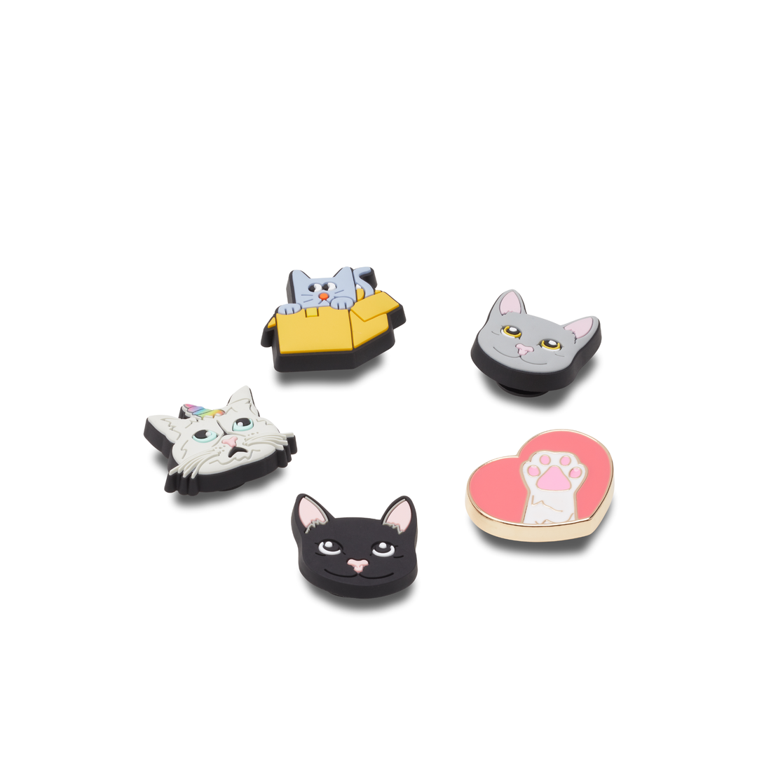 ตัวติดรองเท้า JIBBITZ™ CATS 5 PACK