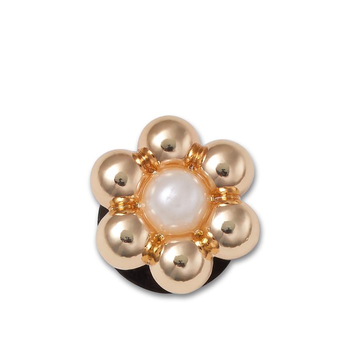 JIBBITZ™ GOLD AND PEARL TINY FLOWER