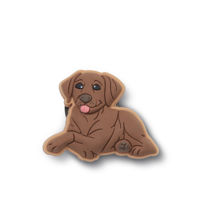 ตัวติดรองเท้า JIBBITZ™ BROWN LAB PUPPY