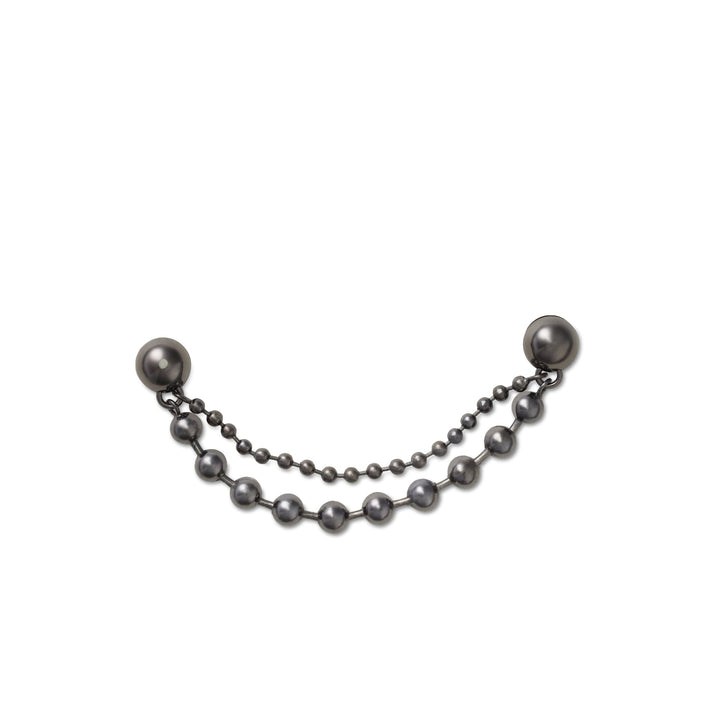 ตัวติดรองเท้า JIBBITZ™ DOUBLE BLACK GEM CHAIN