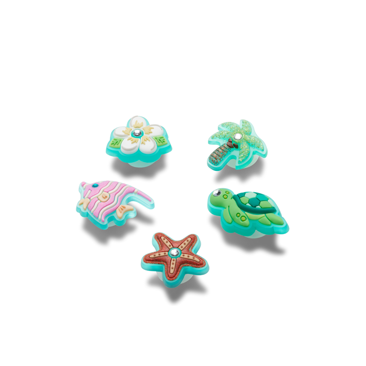 ตัวติดรองเท้า JIBBITZ™ SPARKLE UNDER THE SEA 5 PACK