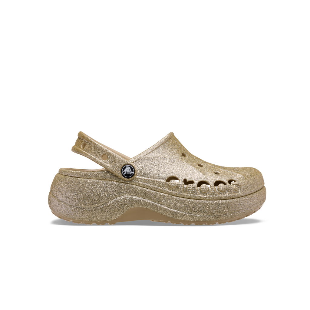 ★CROCS★ Women's Baya Platform Glitter Clogs CHAI 25SWCL208 Crocs Women's Baya Platform Clog Sandal - Walmart.com