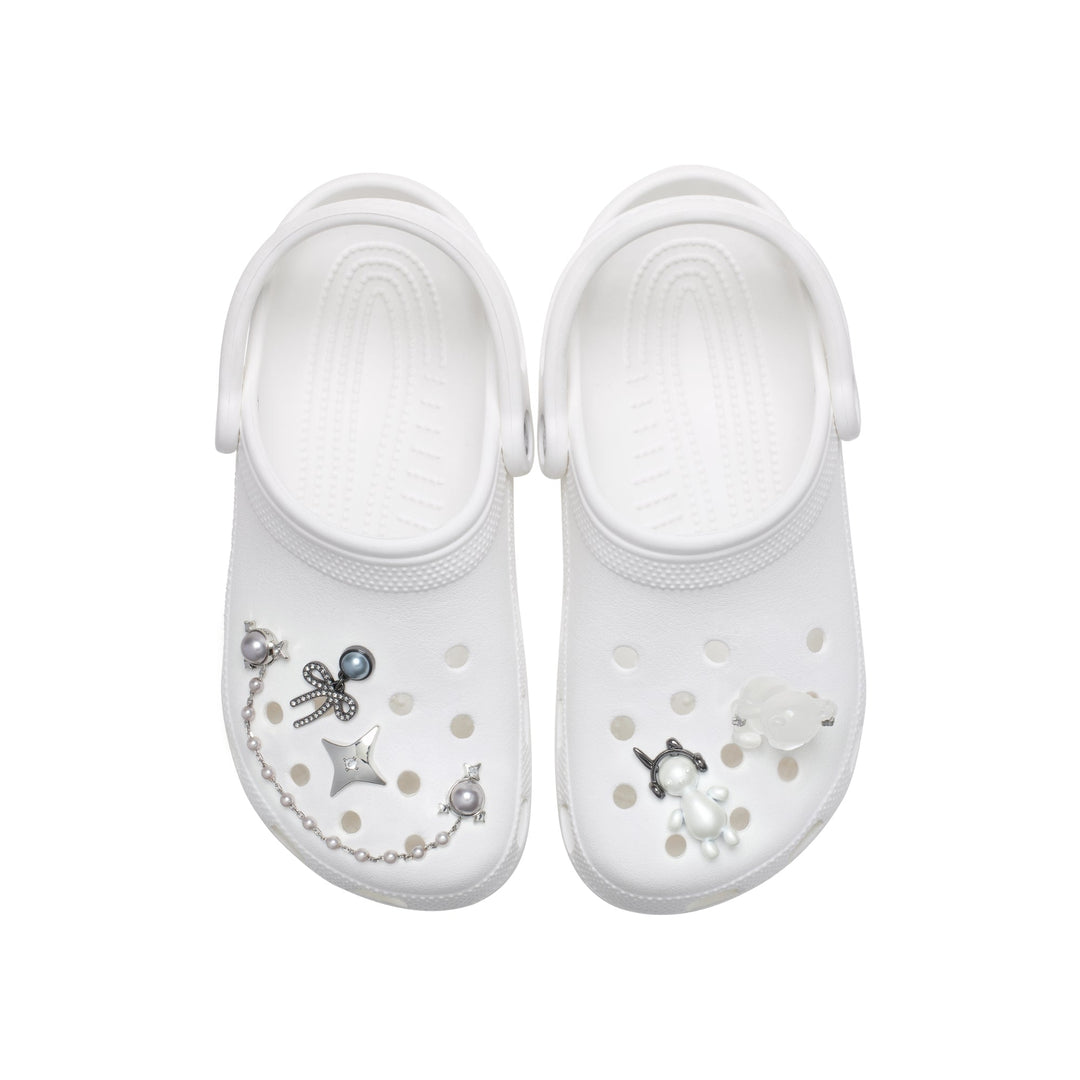 JIBBITZ™ SILVER CUTE PUNK 5 PACK