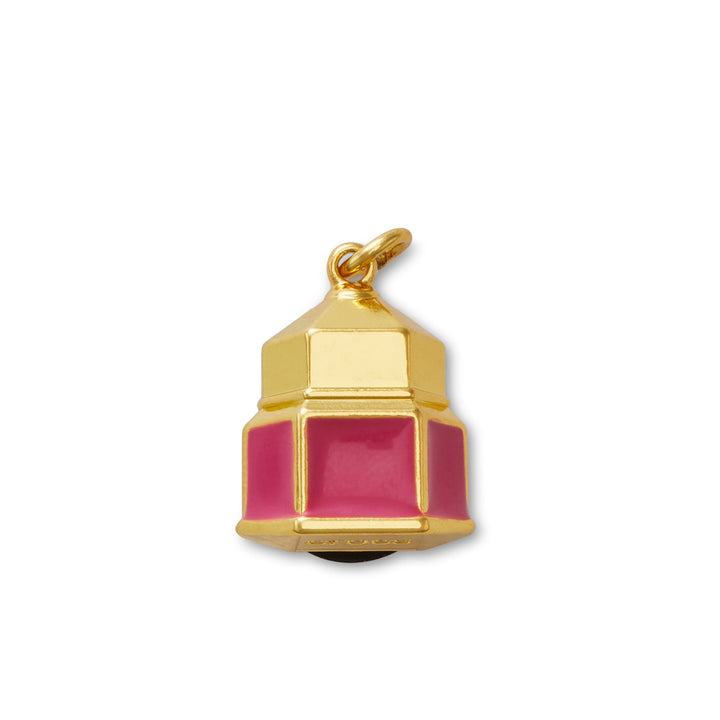 JIBBITZ™ ELEVATED GOLD AND PINK LANTERN