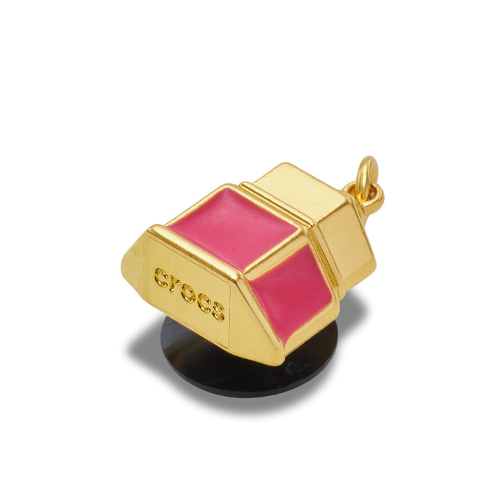 JIBBITZ™ ELEVATED GOLD AND PINK LANTERN