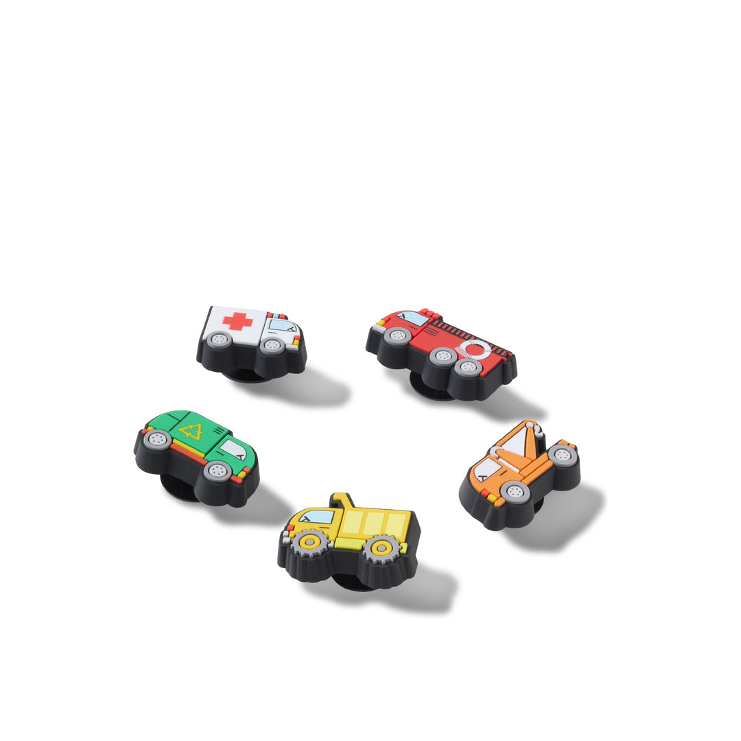 JIBBITZ™ TINY WORK TRUCKS 5 PACK