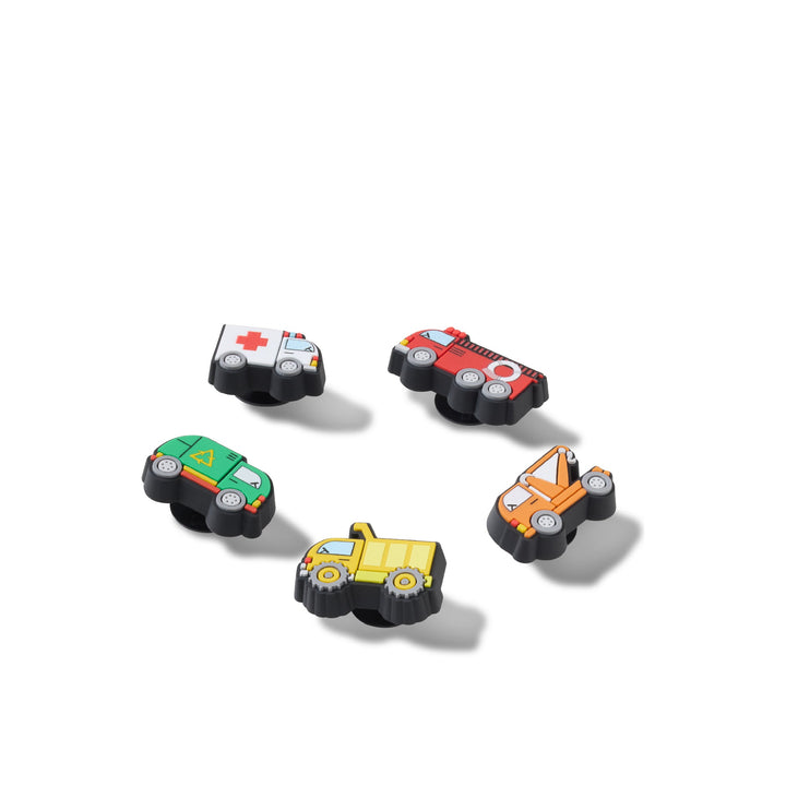 JIBBITZ™ TINY WORK TRUCKS 5 PACK