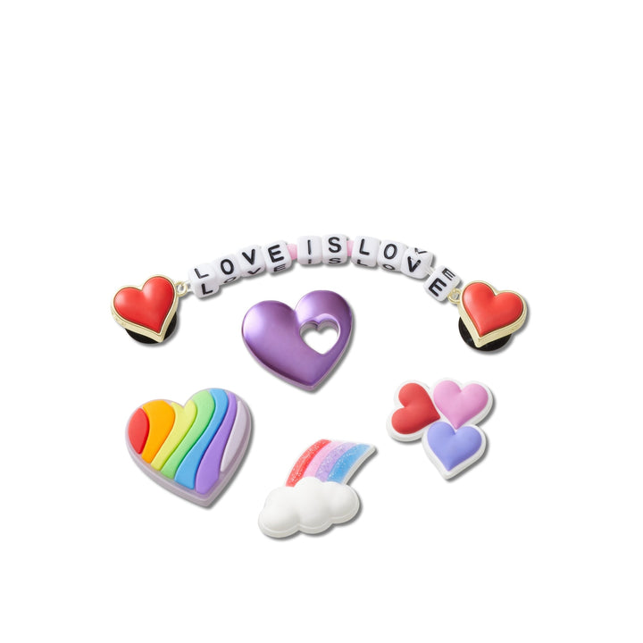ตัวติดรองเท้า JIBBITZ™ PRIDE LOVE 5 PACK