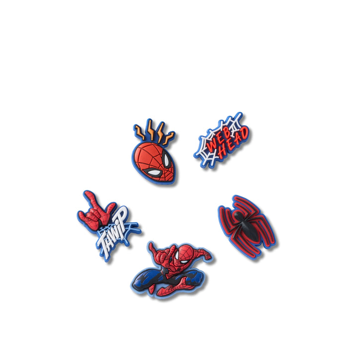 ตัวติดรองเท้า JIBBITZ™ SPIDER MAN 5 PACK
