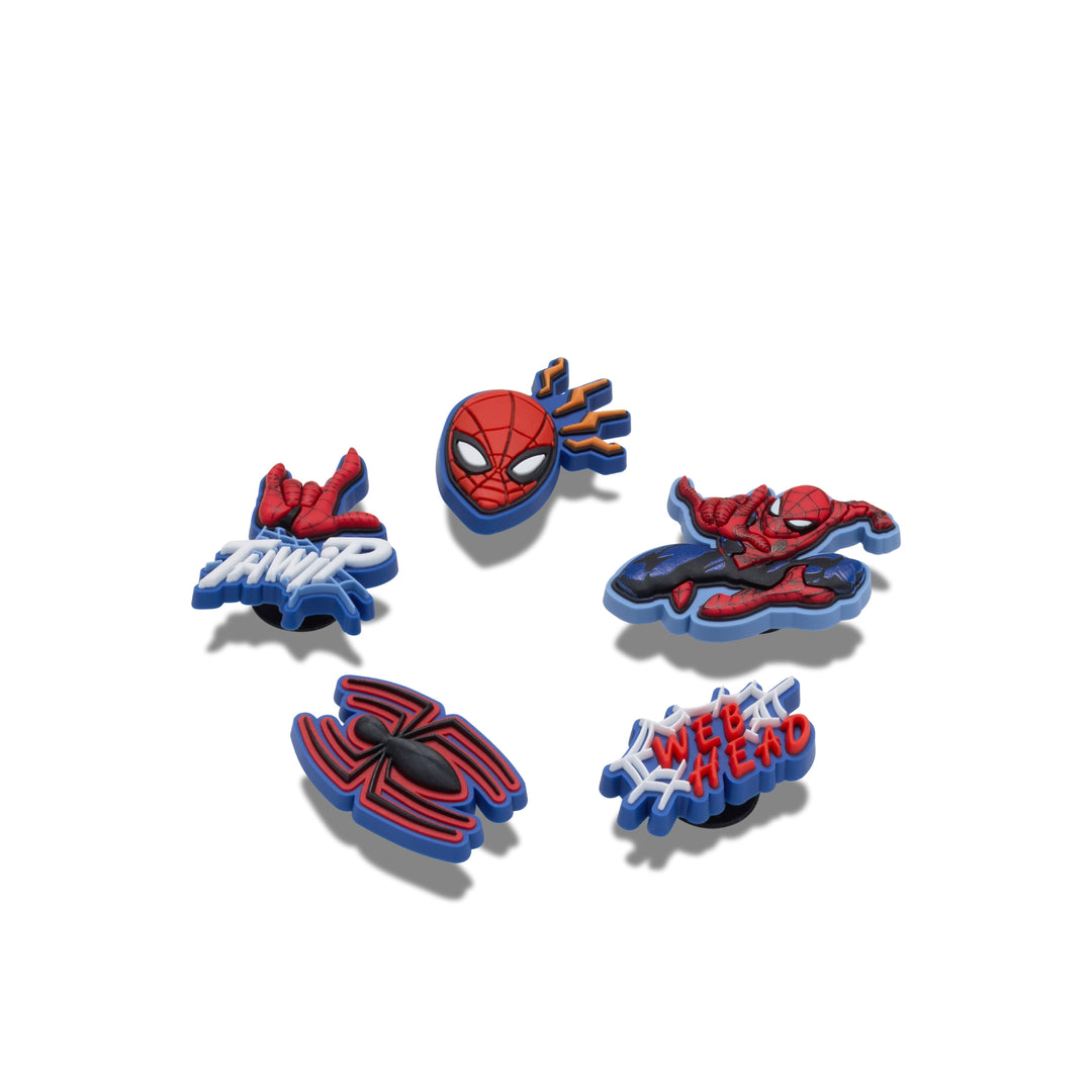 ตัวติดรองเท้า JIBBITZ™ SPIDER MAN 5 PACK