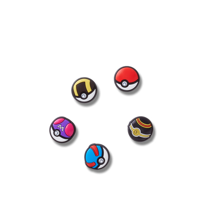 ตัวติดรองเท้า JIBBITZ™ POKE BALL 5 PACK