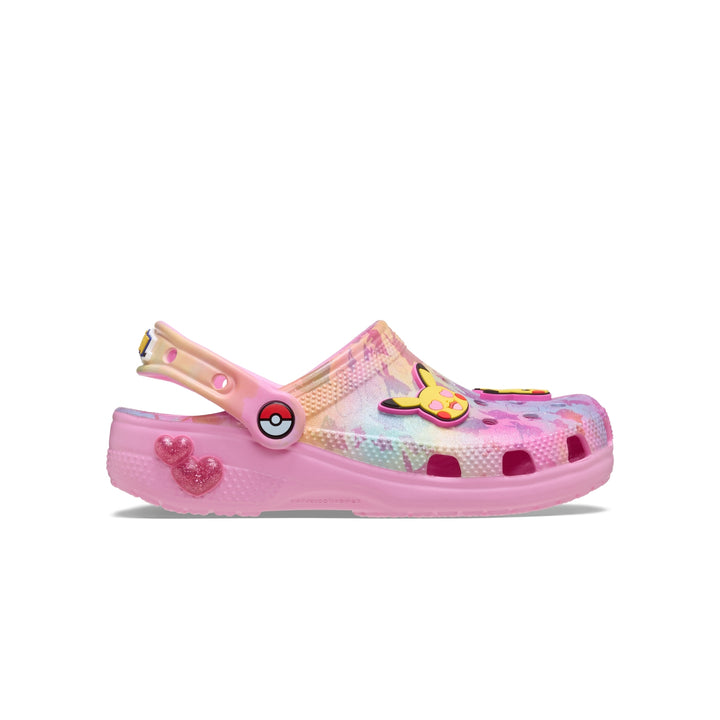 รองเท้าลำลองเด็ก PIKACHU PINK CLASSIC CLOG
