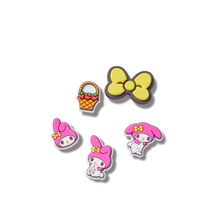 ตัวติดรองเท้า JIBBITZ™ MY MELODY 5 PACK