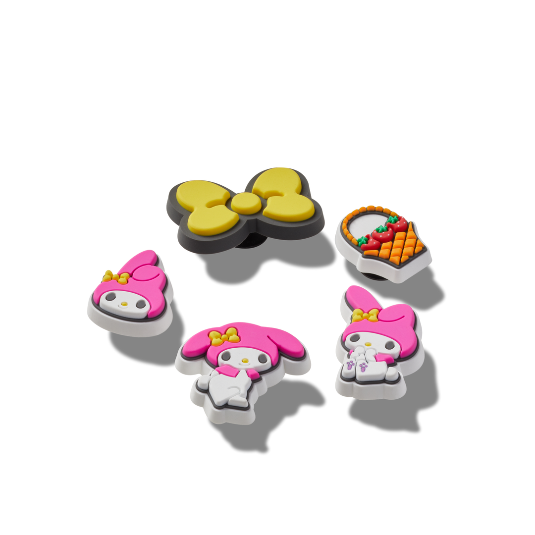ตัวติดรองเท้า JIBBITZ™ MY MELODY 5 PACK