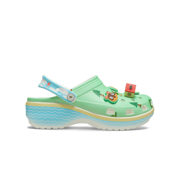 WOMEN'S ANIMAL CROSSING PLATFORM CLOG