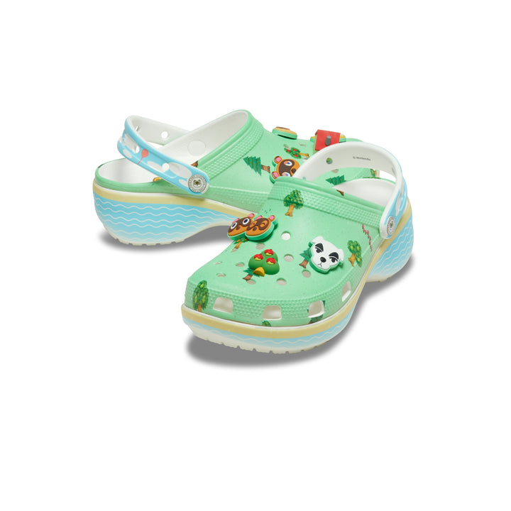 WOMEN'S ANIMAL CROSSING PLATFORM CLOG