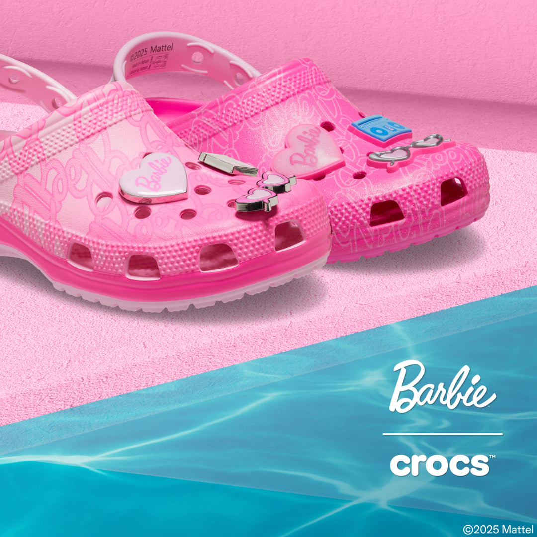 รองเท้าลำลองผู้ใหญ่ MATTEL PINK BARBIE CLASSIC CLOG