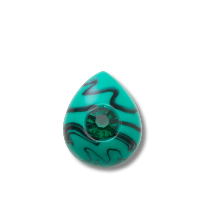 JIBBITZ™ SIMULATED EMERALD MAY