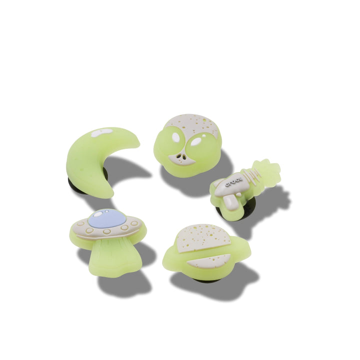 JIBBITZ™ GLOW IN THE DARK SPACE 5 PACK