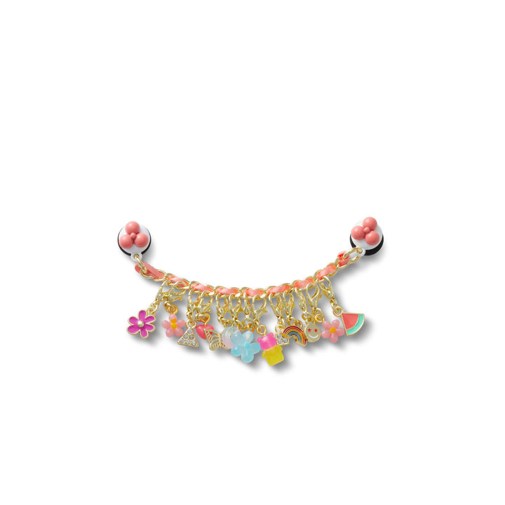 JIBBITZ™ PINK ADJUSTABLE CHARM CHAIN
