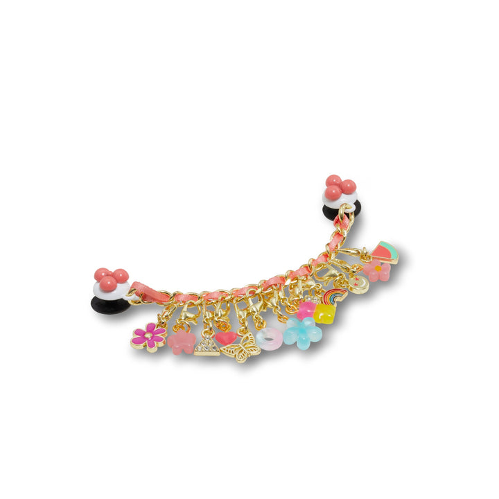 JIBBITZ™ PINK ADJUSTABLE CHARM CHAIN