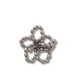 ตัวติดรองเท้า JIBBITZ™ BLACK PEARL BEADED FLORAL