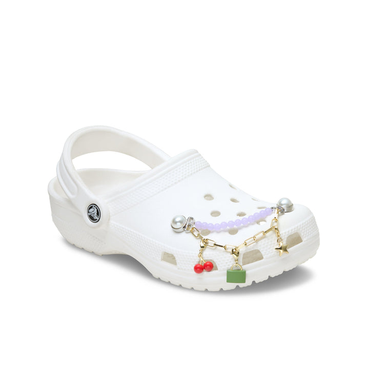 ตัวติดรองเท้า JIBBITZ™ PURPLE META CHARM CHAIN