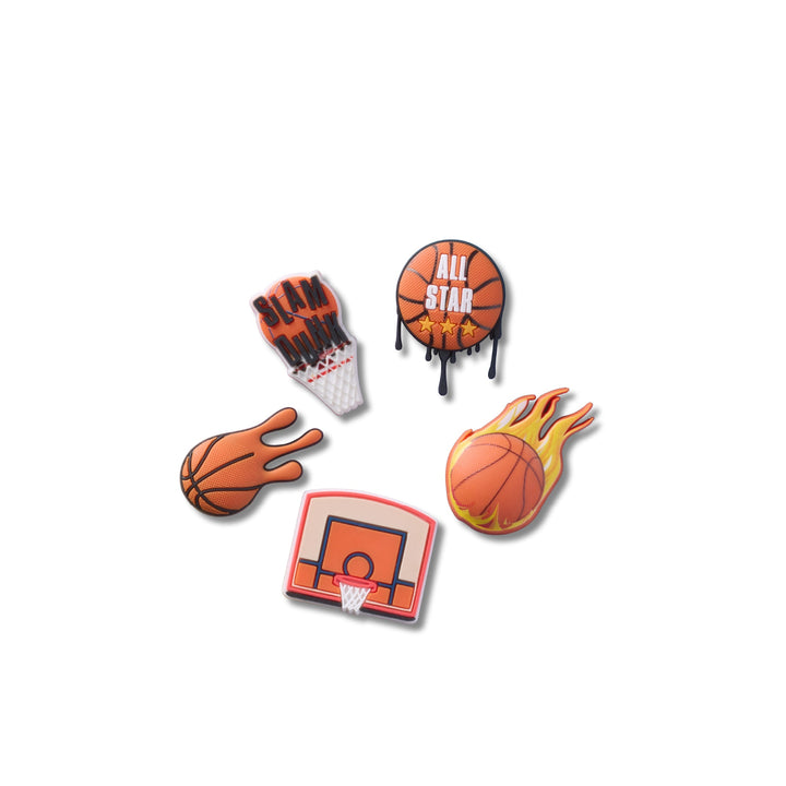 ตัวติดรองเท้า JIBBITZ™ BASKETBALL VIBES 5 PACK