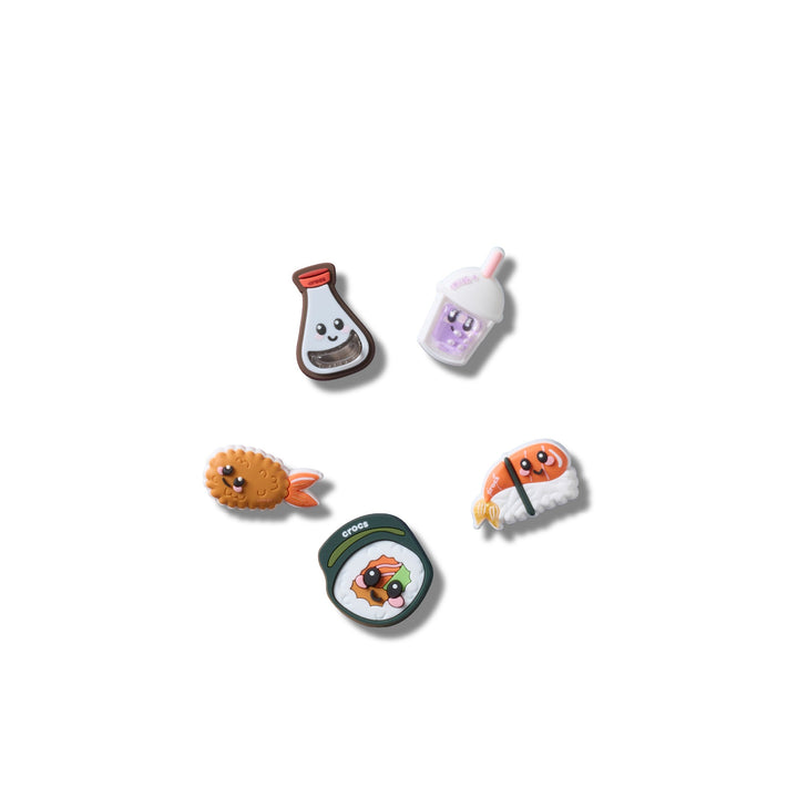 ตัวติดรองเท้า JIBBITZ™ SUSHI DINNER 5 PACK