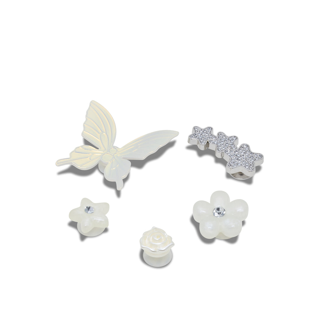 JIBBITZ™ FLORAL PEARL 5 PACK