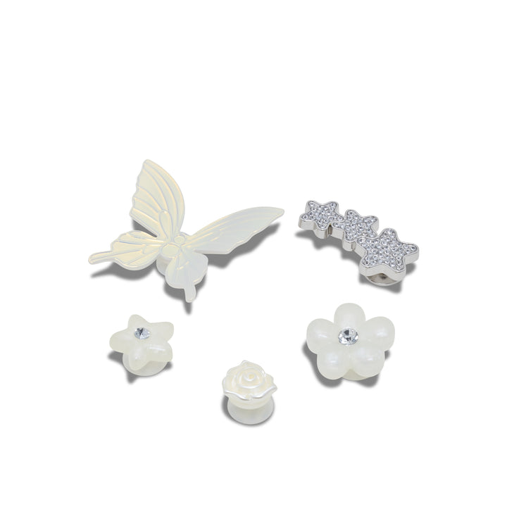 JIBBITZ™ FLORAL PEARL 5 PACK