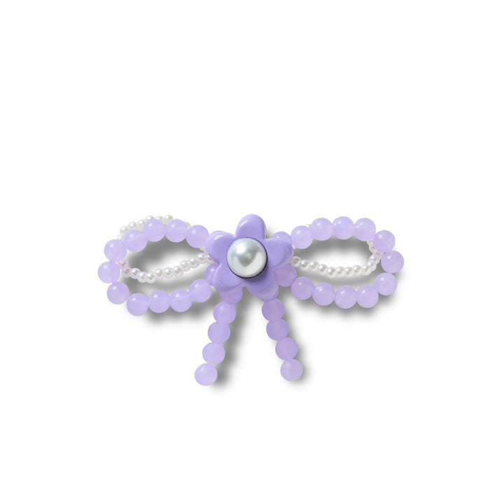 ตัวติดรองเท้า JIBBITZ™ PURPLE META PEARL BOW
