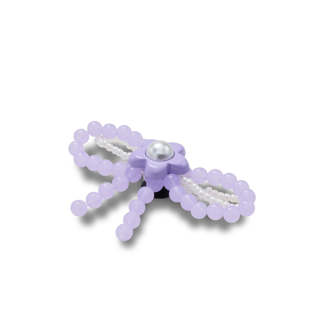 ตัวติดรองเท้า JIBBITZ™ PURPLE META PEARL BOW