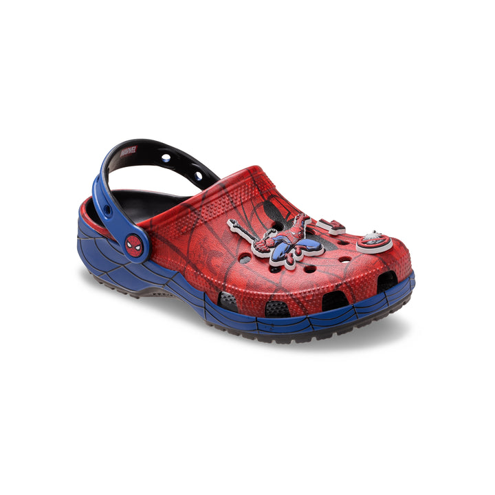 รองเท้าลำลองเด็ก KIDS' CLASSIC SPIDER-MAN WEB CLOG
