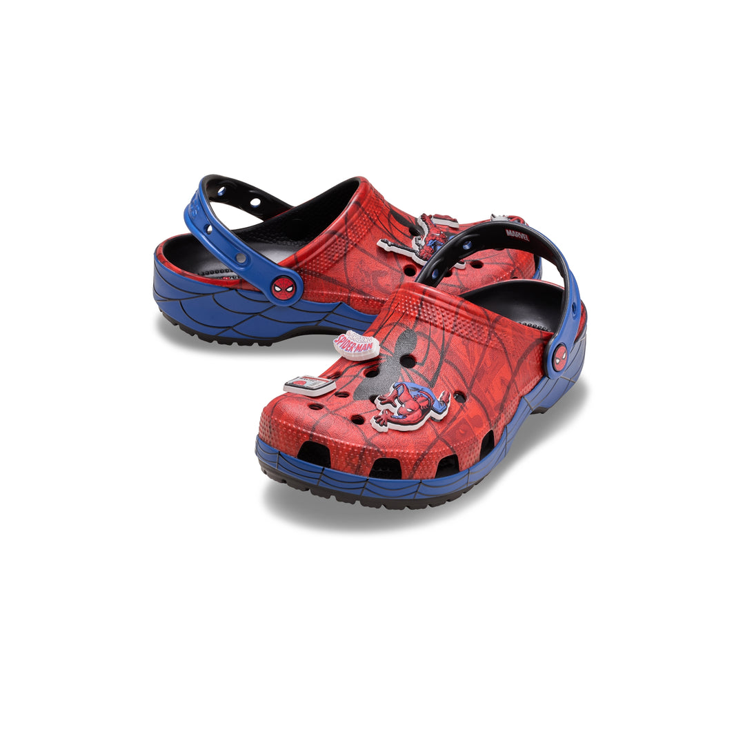 รองเท้าลำลองเด็ก KIDS' CLASSIC SPIDER-MAN WEB CLOG