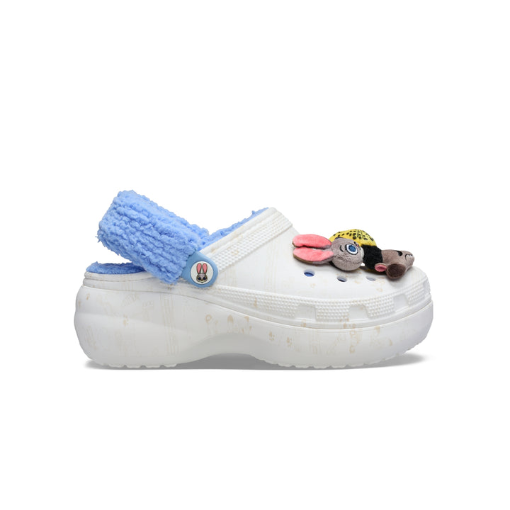 รองเท้าลำลองผู้หญิง ZOOTOPIA LINED PLATFORM CLOG