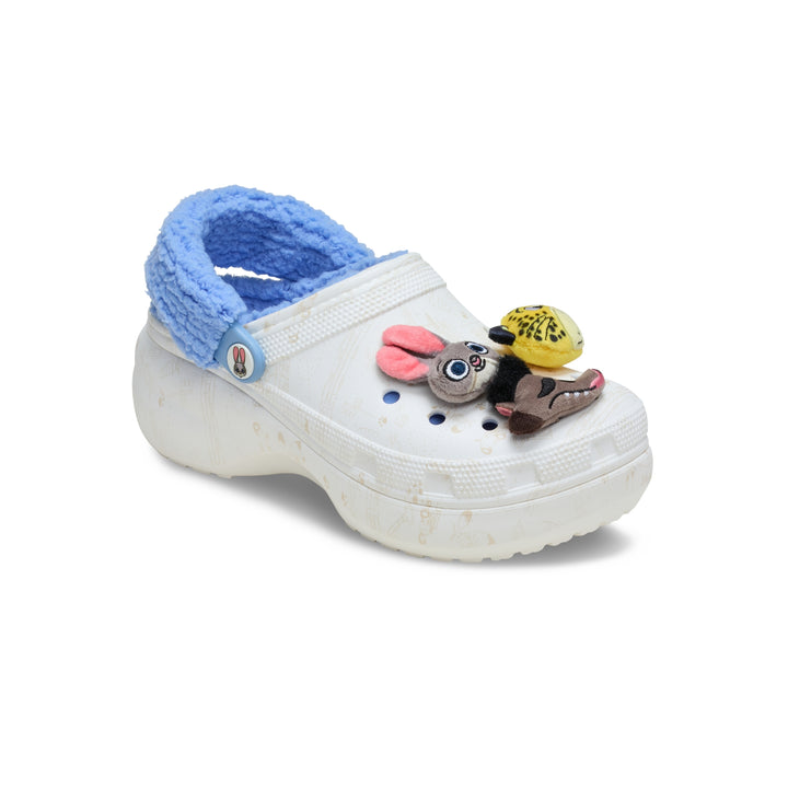 รองเท้าลำลองผู้หญิง ZOOTOPIA LINED PLATFORM CLOG