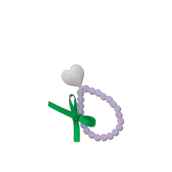 JIBBITZ™ HEART META BEADED DANGLE