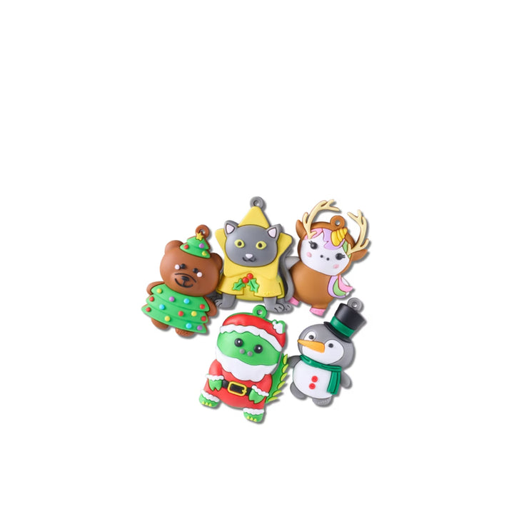 JIBBITZ™ ANIMAL ORNAMENTS 5 PACK
