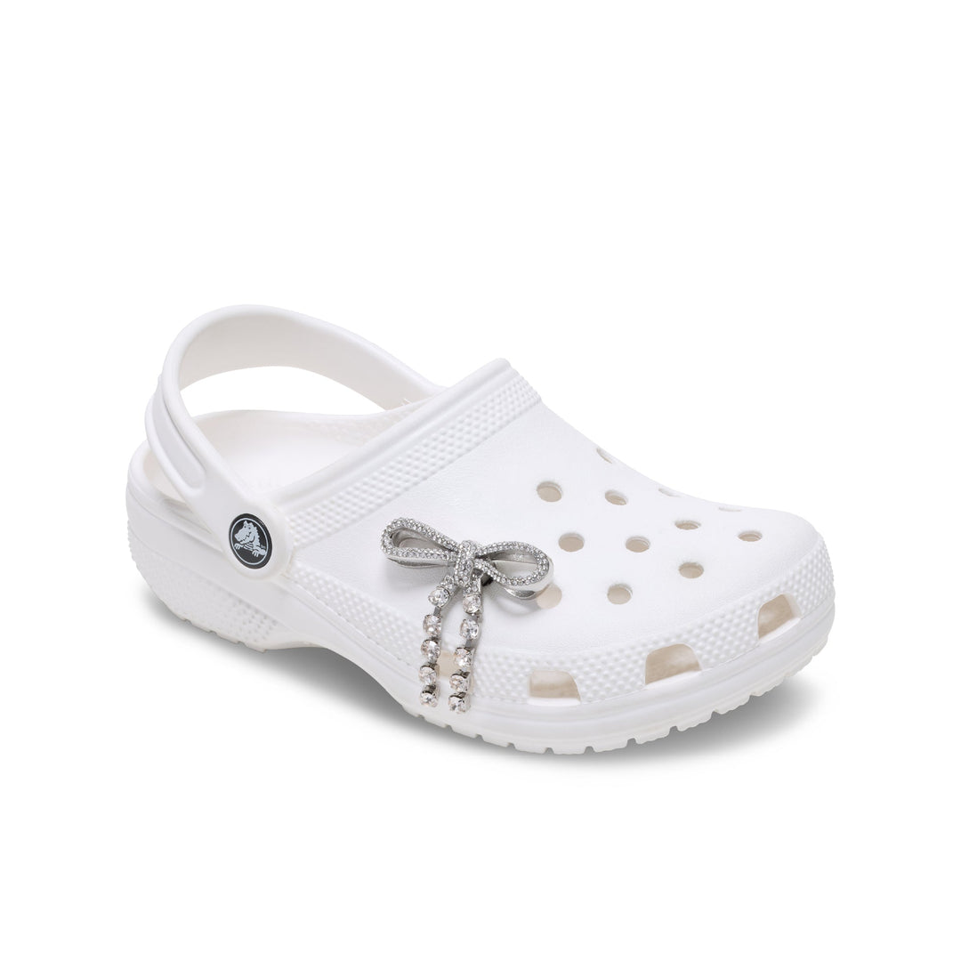 ตัวติดรองเท้า JIBBITZ™ SILVER GEM BOW