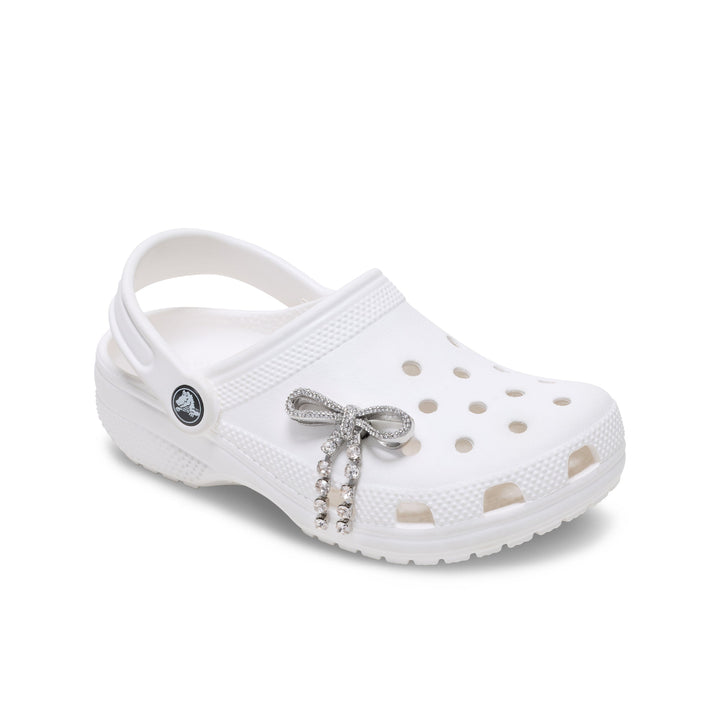 ตัวติดรองเท้า JIBBITZ™ SILVER GEM BOW