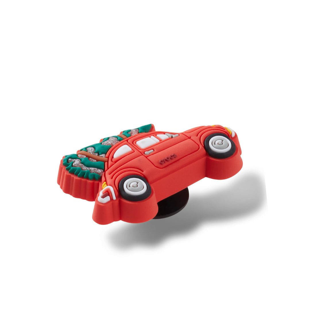 ตัวติดรองเท้า JIBBITZ™ RED CAR WITH CHRISTMAS TREE