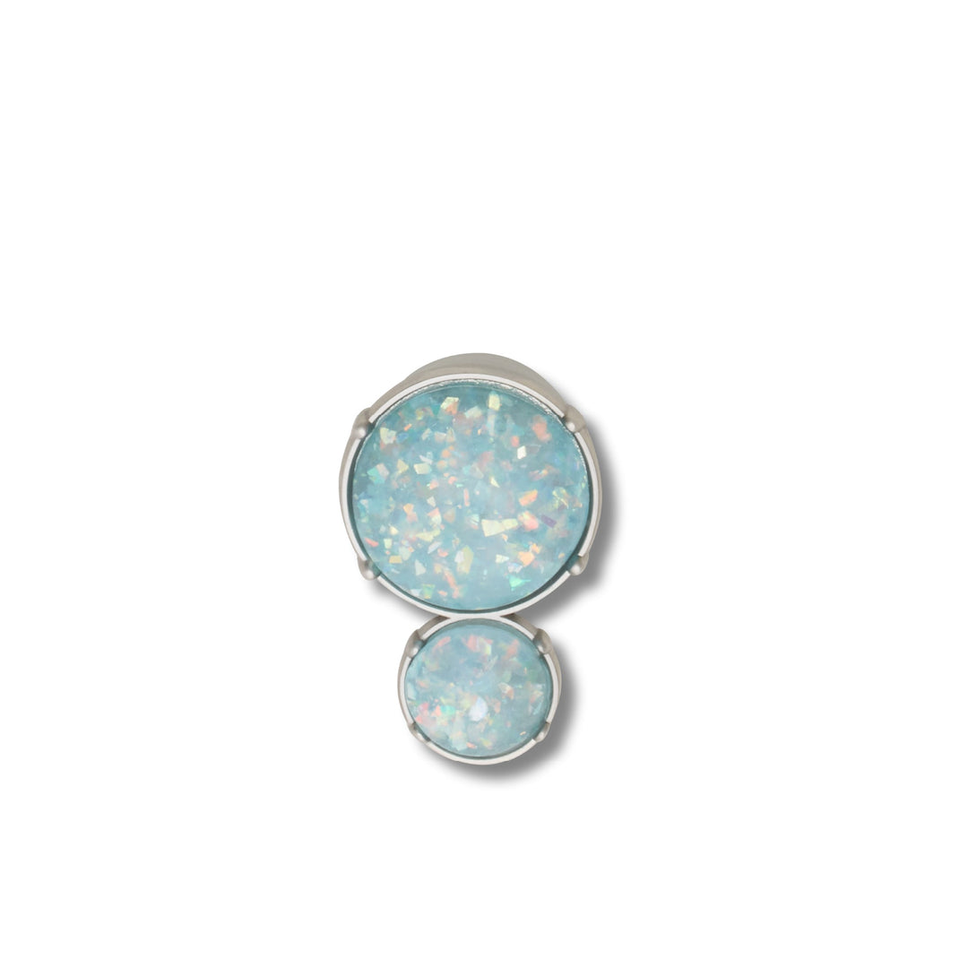 JIBBITZ™ OPALESCENT META DOUBLE GEM